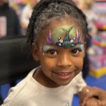 Kinderschminken Bling - sehr schönes Bling-Motiv von Joyrento