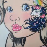 Kinderschminken Einhorn – fantasievolles Einhorn-Motiv